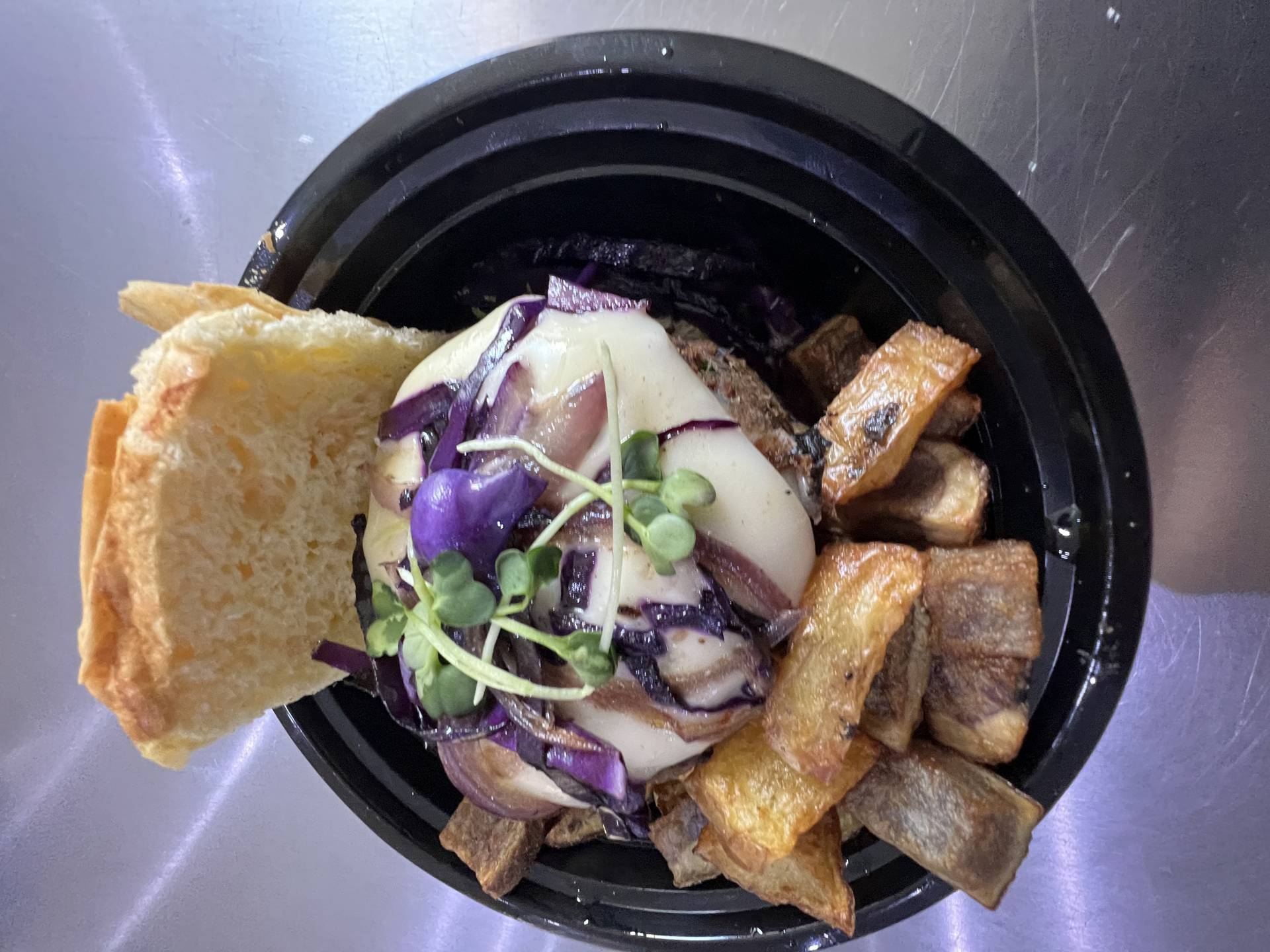 BLACK BEANS BURGER