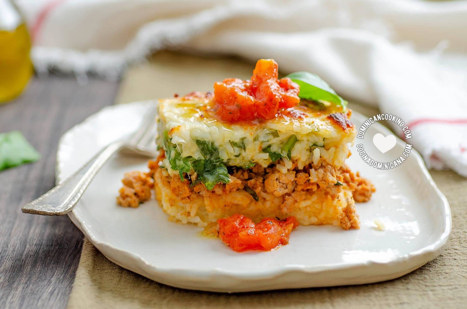 PASTELON DE ARROZ Y MAGRA DE RES