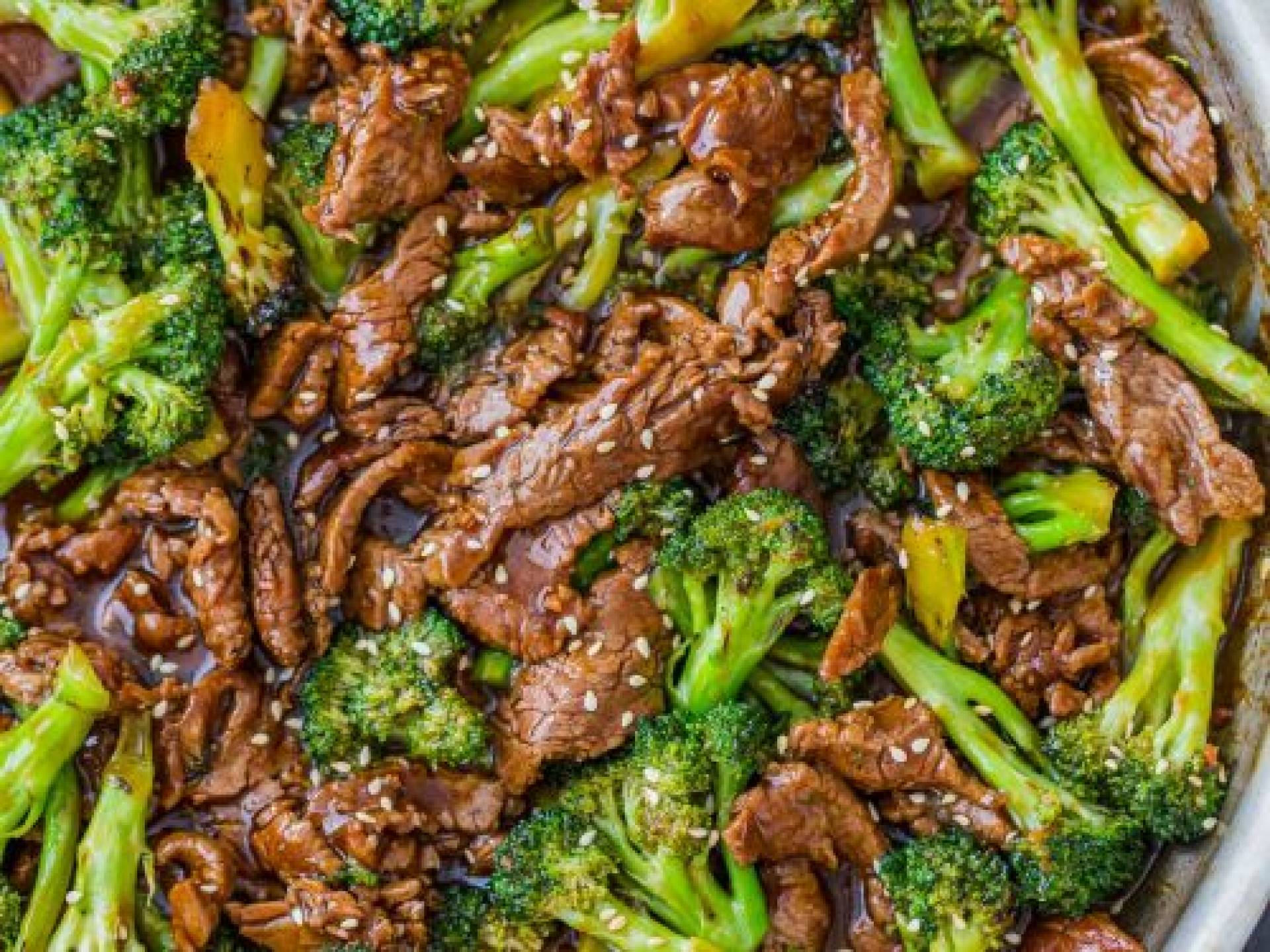 KETO STIR FRY RES Y BRÓCOLI