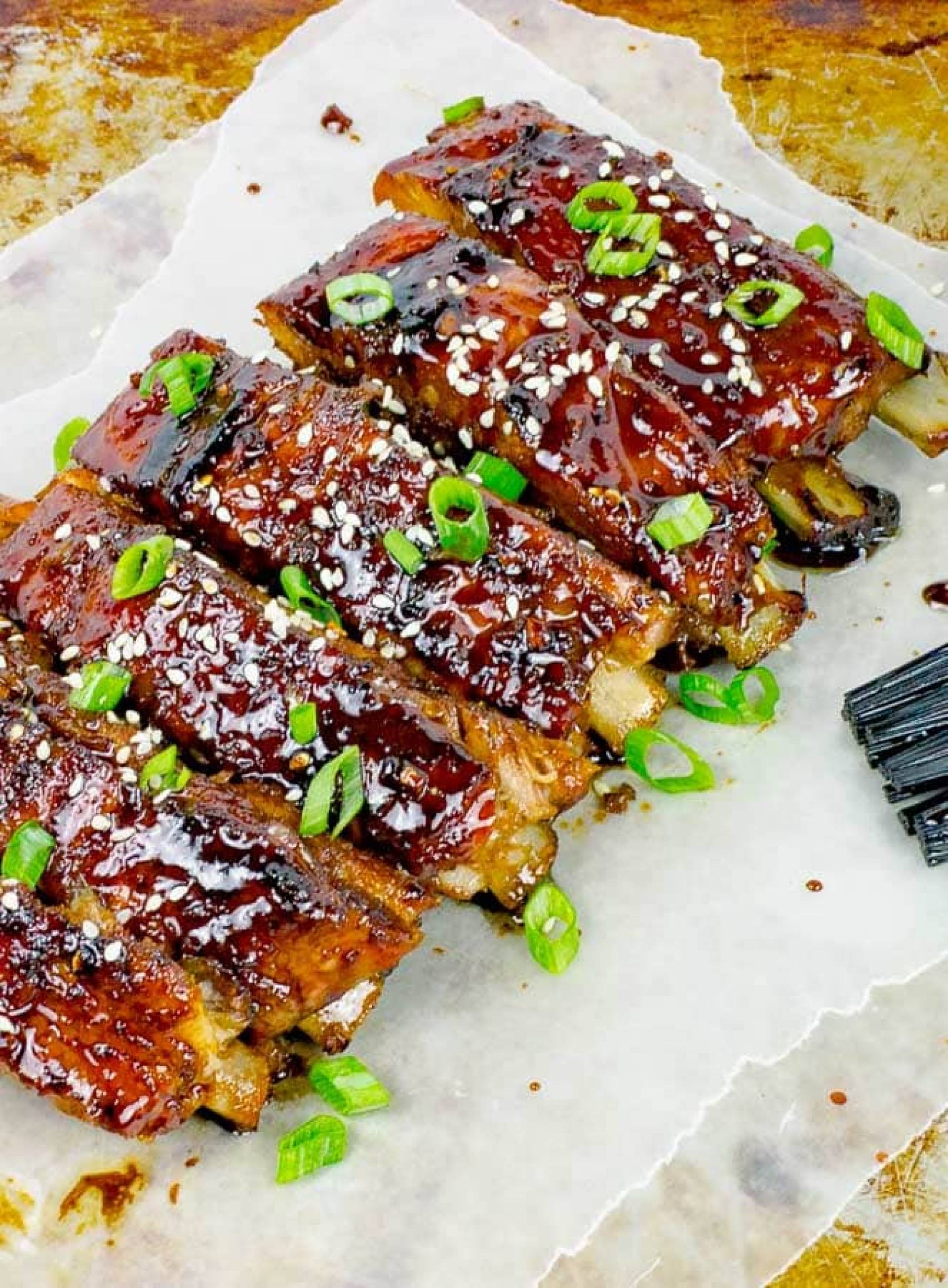 ASIAN BBQ RIBS WITH THAI JAZMIN RICE