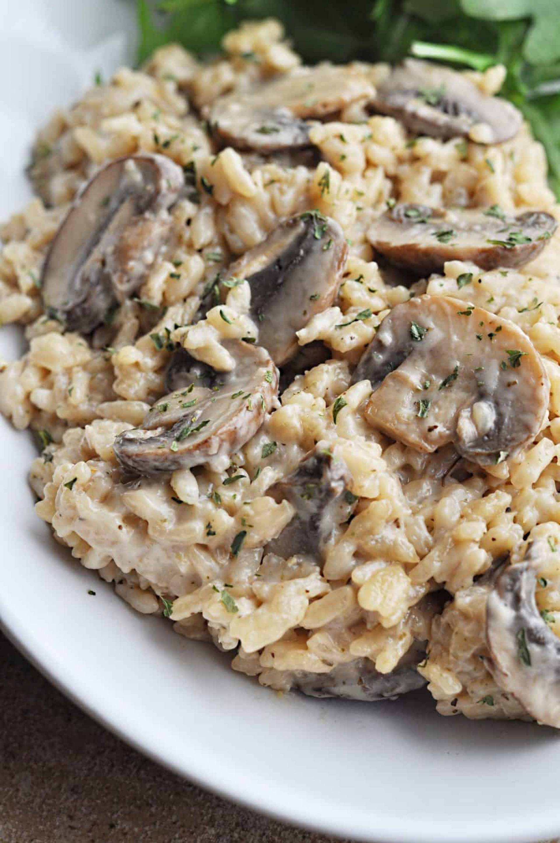 RISSOTTO DE STEAK Y SETAS