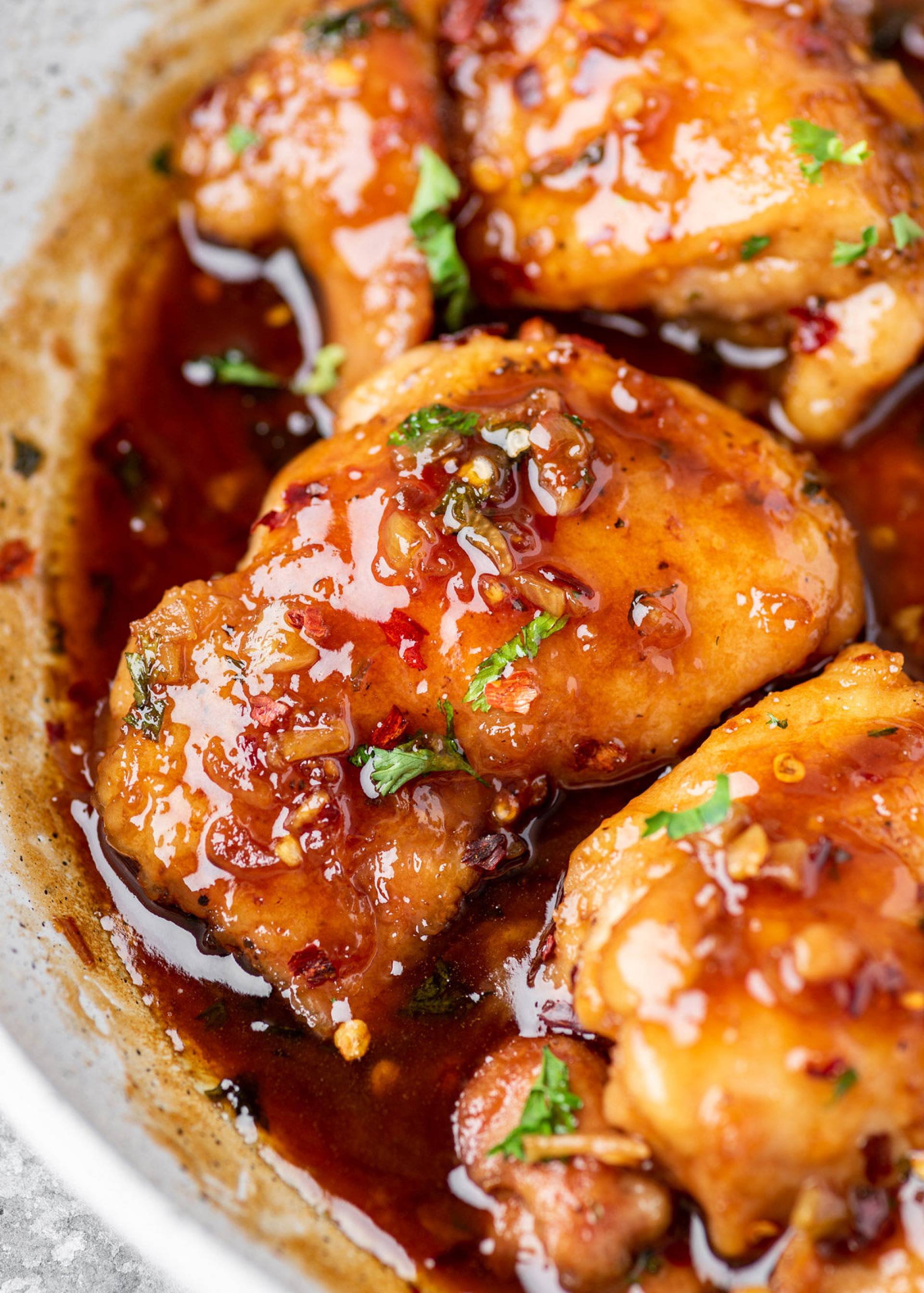 HONEY GLAZED CHICKEN