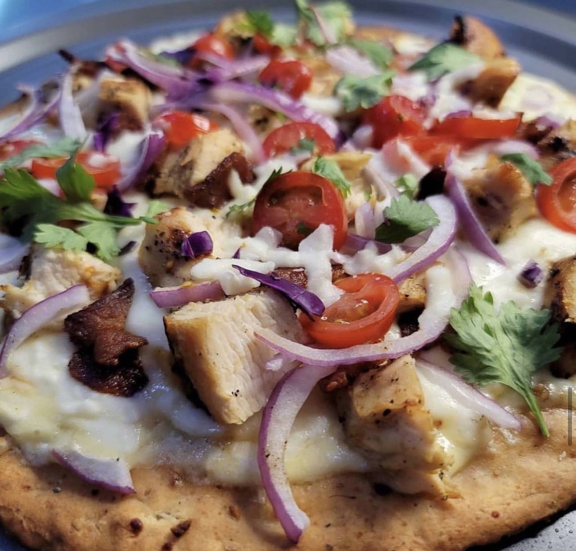 PIZZA EN MASA DE COLIFLOR