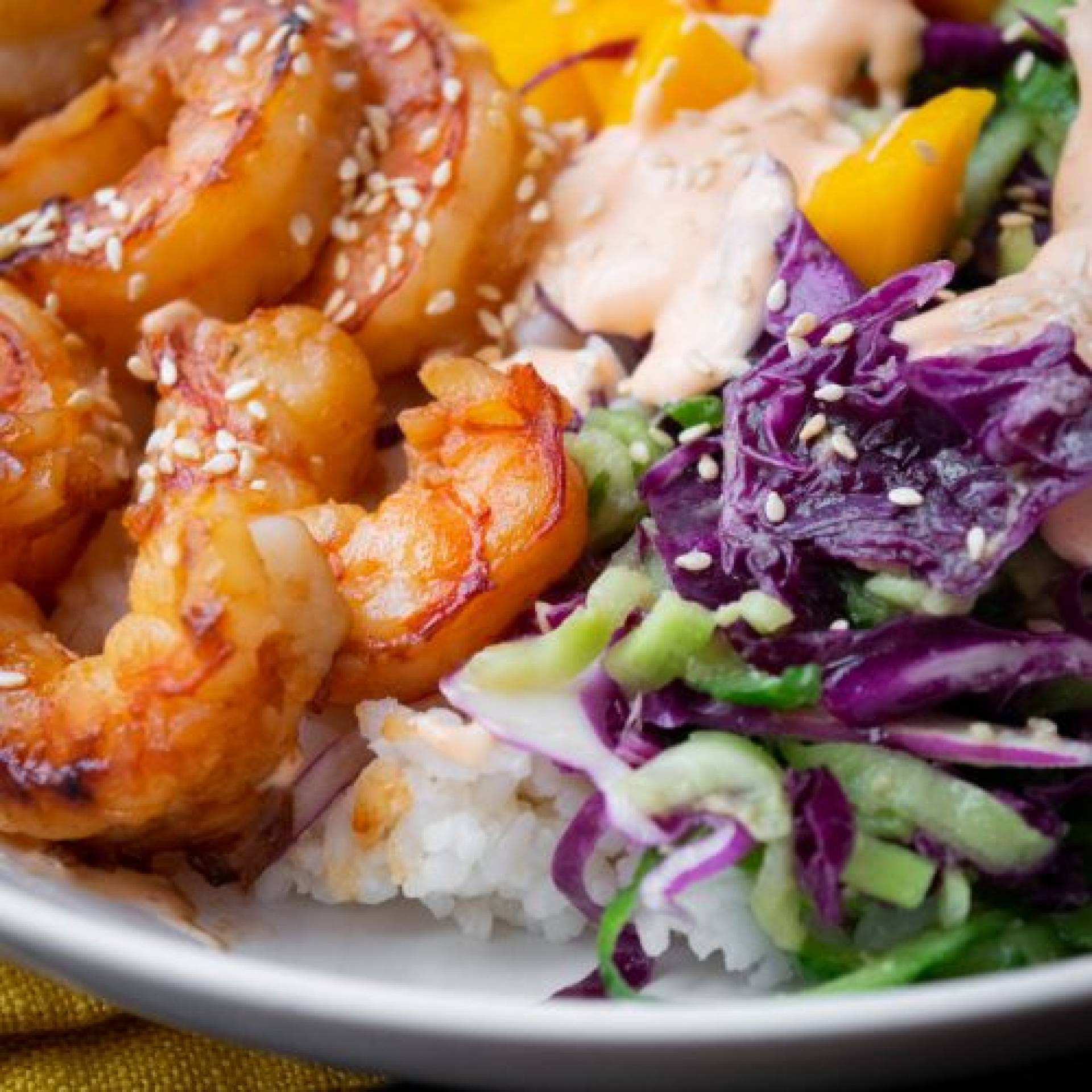 SHRIMP POKE BOWL