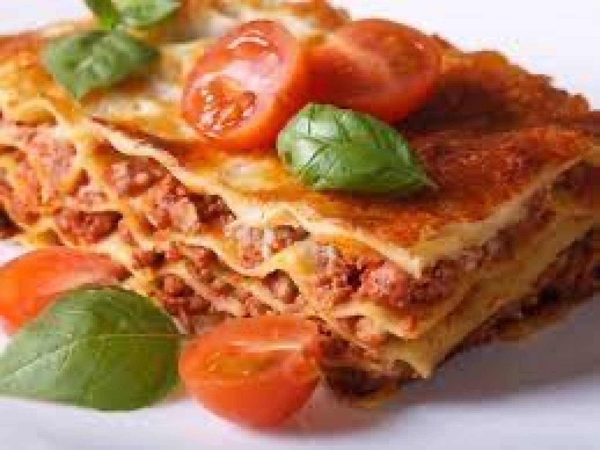 Lasaña de Res en salsa rosada