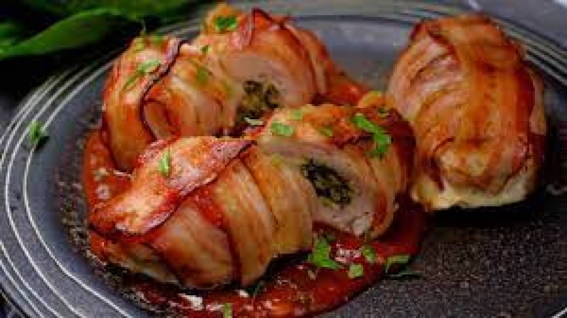 PECHUGA RELLENA DE ESPINACA Y QUESO C