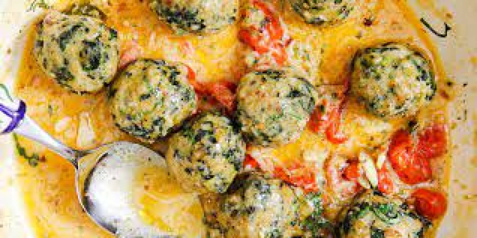 Spinach Parmesan Meatballs